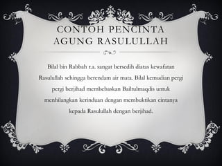 Cinta kepada rasulullah | PDF
