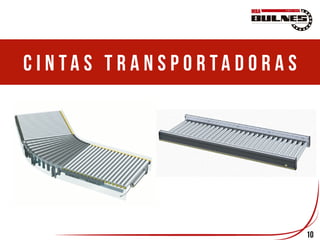 10
C I N T A S T R A N S P O R T A D O R A S
 