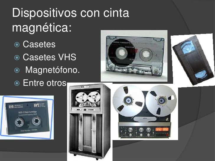 Cintas magnéticas