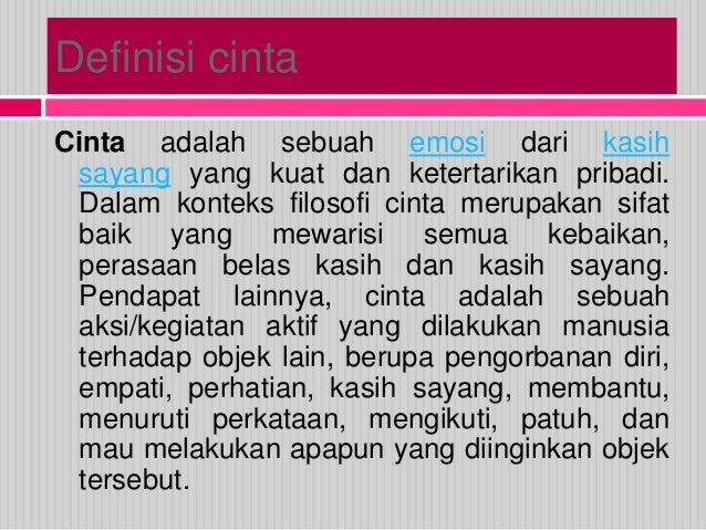 Cinta Tanah Air