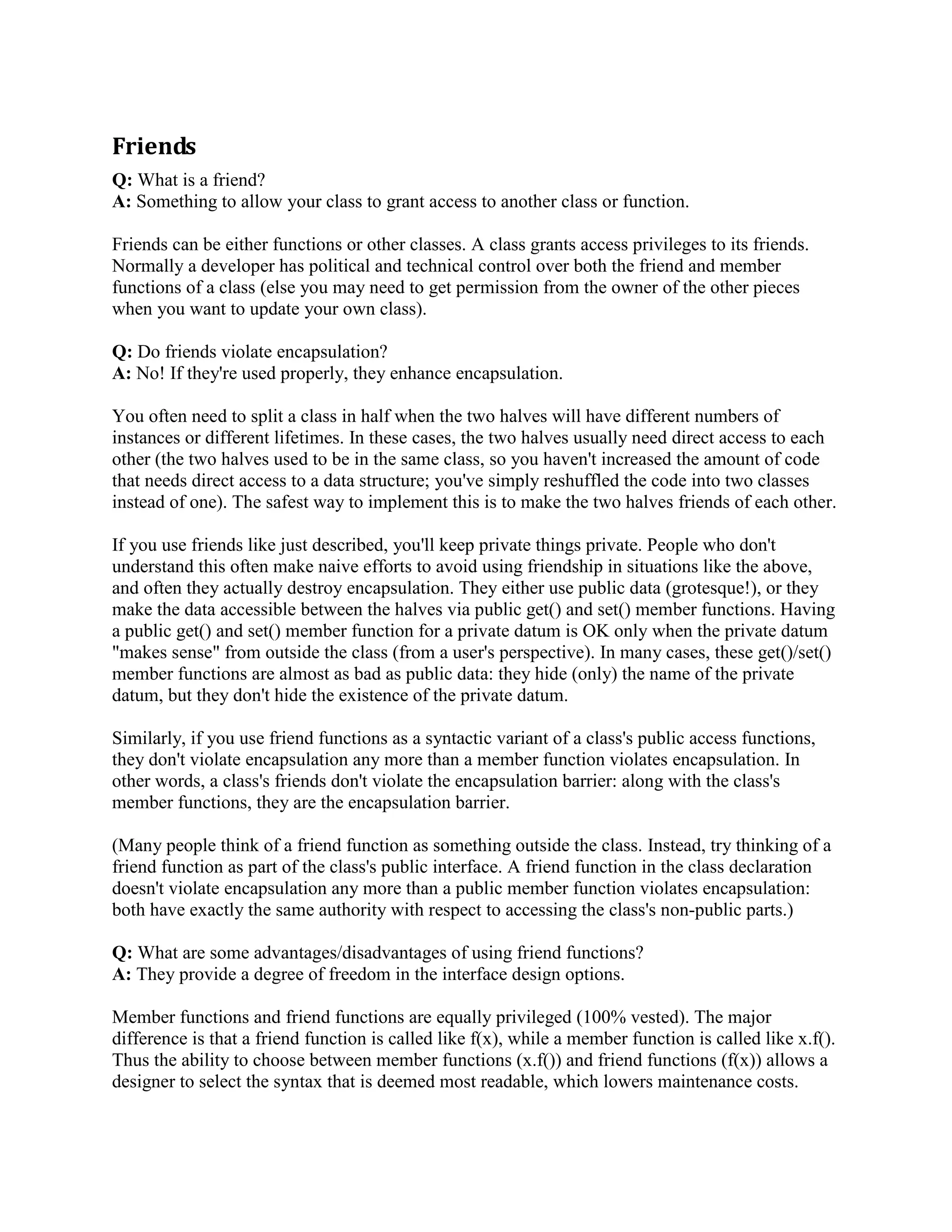 t = ( t-left != NULL ) ? t-left : t-right; 
delete oldNode; 
} 
} 
/** 
* Internal method to find the smallest item in a subtree t. 
* Return node containing the smallest item. 
*/ 
template 
BinaryNode * 
BinarySearchTree::findMin( BinaryNode *t ) const 
{ 
if( t == NULL ) 
return NULL; 
if( t-left == NULL ) 
return t; 
return findMin( t-left ); 
} 
/** 
* Internal method to find the largest item in a subtree t. 
* Return node containing the largest item. 
*/ 
template 
BinaryNode * 
BinarySearchTree::findMax( BinaryNode *t ) const 
{ 
if( t != NULL ) 
while( t-right != NULL ) 
t = t-right; 
return t; 
} 
/** 
* Internal method to find an item in a subtree. 
* x is item to search for. 
* t is the node that roots the tree. 
* Return node containing the matched item. 
*/ 
template 
BinaryNode * 
BinarySearchTree:: 
find( const Comparable  x, BinaryNode *t ) const 
{ 
if( t == NULL ) 
return NULL; 
else if( x  t-element ) 
return find( x, t-left ); 
else if( t-element  x ) 
return find( x, t-right ); 
else 
return t; // Match 
} 
/****** NONRECURSIVE VERSION************************* 
template 
BinaryNode * 
BinarySearchTree:: 
find( const Comparable  x, BinaryNode *t ) const 
{ 
while( t != NULL ) 
if( x  t-element ) 
t = t-left; 
else if( t-element  x ) 
t = t-right; 
else 
return t; // Match 
return NULL; // No match 
} 
 