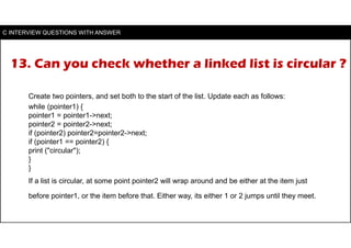 C interview questions | PPT