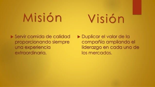 mcdonalds vision