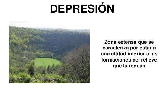 pictionario de formas de relieve