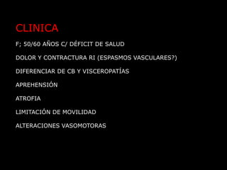CONCLUSIONESFUNCIONES DE JERARQUÍAESTRUCTURA COMPLEJAFRACTURAS-LUXACIONES COMUNESCUALQUIER EDADPUEDE ASOCIAR OTRAS LESIONESLA LUXACIÓN G-H ES UNA URGENCIASECUELAS:  RECIDIVA-RIGIDEZ-ARTROSIS