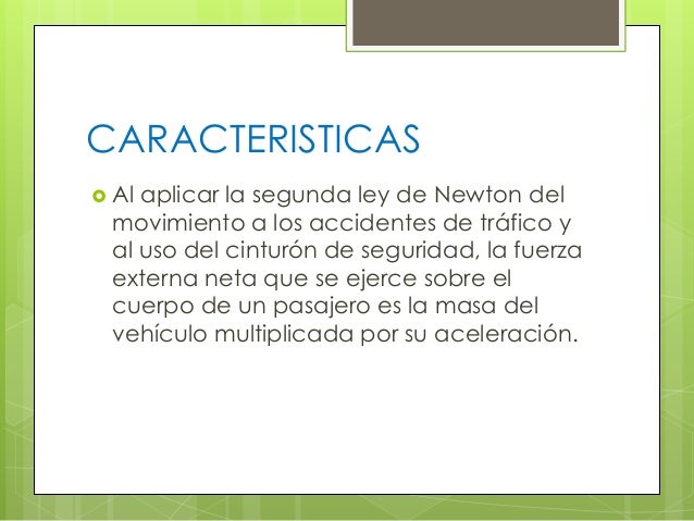 Cinturon de seguridad