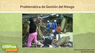 Problemática de Gestión del Riesgo
www.JaimeCuartas.com
@JaimeCuartas
 
