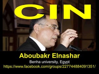 Aboubakr Elnashar
Benha university, Egypt
https://www.facebook.com/groups/227744884091351/
 