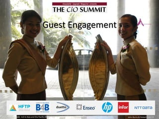 Guest EngagementImage Credit: ILOin Asia and the Pacific (flickr| cc)The DisruptorsJohn Burns & Robert Cole| 9  