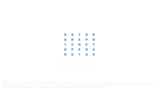 S       A       T      O       R
                                                                    A       R       E       P      O
                                                                    T       E       N       E      T
                                                                    O       P       E      R       A
                                                                    R       O       T      A       S




(c)2012, Михаил Козлов. Информация в настоящей презентации предоставляется на условиях «КАК ЕСТЬ», без предоставления каких-либо гарантий и прав. Используя данную
информацию, Вы соглашаетесь с тем, что (i) автор(ы) не несут ответственности за использование Вами данной информации и (ii) Вы принимаете на себя весь риск, связанный с
использованием данной информации». Упомянутые торговые марки и названия принадлежат их законным владельцам.
 