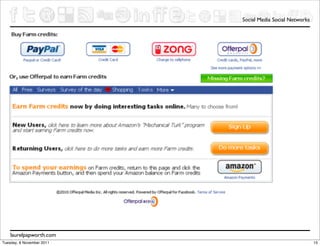 Social Media Social Networks




    laurelpapworth.com
Tuesday, 8 November 2011                                  15
 