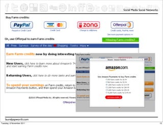 Social Media Social Networks




    laurelpapworth.com
Tuesday, 8 November 2011                                  15
 