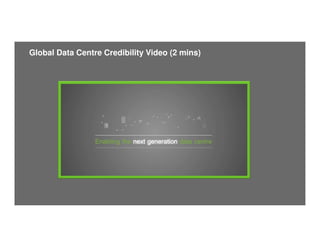 Global Data Centre Credibility Video (2 mins) 
 