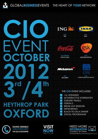 Cio event oct 2012