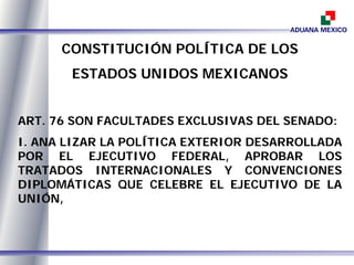 Comercio Internacional o Negocios Internacionales? SAT Aduana de Méx…
