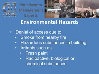 Preparing Your Business For A Disaster