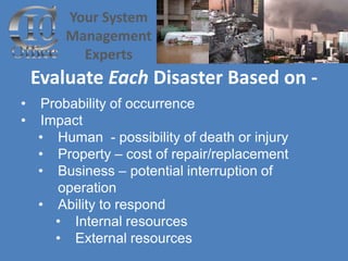 Preparing Your Business For A Disaster