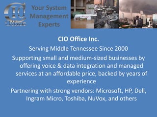 Preparing Your Business For A Disaster