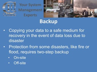 Preparing Your Business For A Disaster