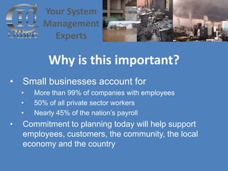 Preparing Your Business For A Disaster