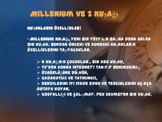  X kuşağının çocukları, bir ara kuşak,