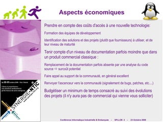 Linux dans l'électronique grand public De plus en plus de présence dans des produits grands publics : 