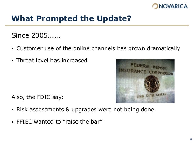 Ffiec Updated Guidance To Financial Institutions And What It Means Ffiec Authentication Guidance Risk Assessment Template