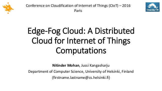 edge fog cloud