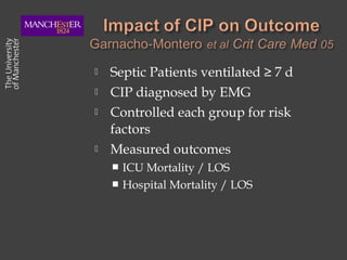 Critical Illness Polyneuropathy | PPT