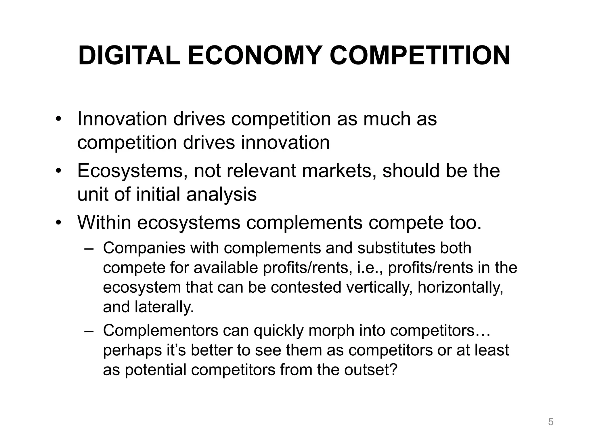 Big Tech and the Digital Economy Keynote | PPTX