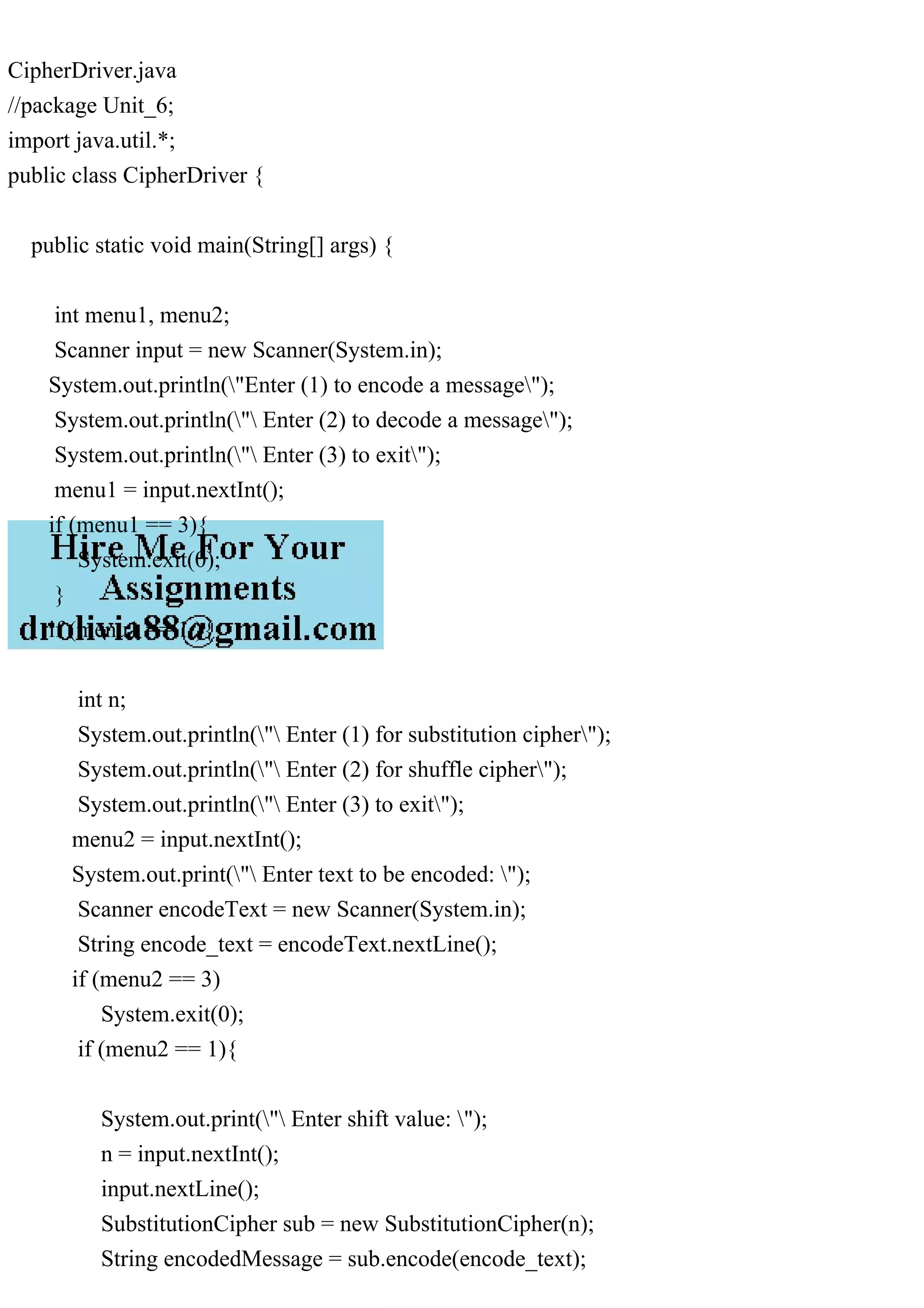 CipherDriver.javapackage Unit_6;import java.util.;public cl.pdf