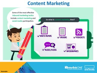 Content Marketing




Mashable
 