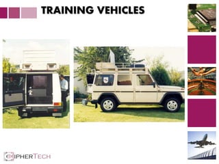 3
TRAINING VEHICLES
 