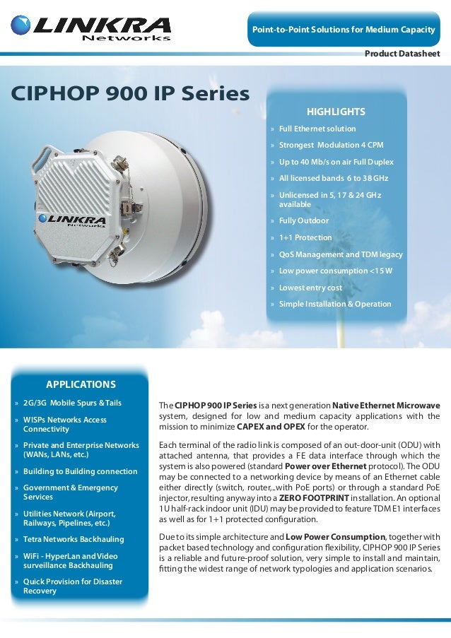 ciphop product datasheet product data sheet