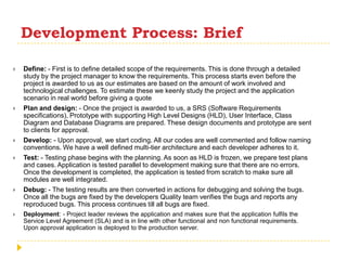 CIPL Application Development Process | PPT