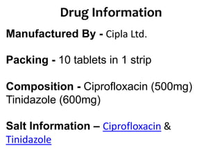 Ciplox tz tablet | PPTX