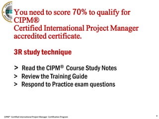 Certified International Project Manager certification program | PDF