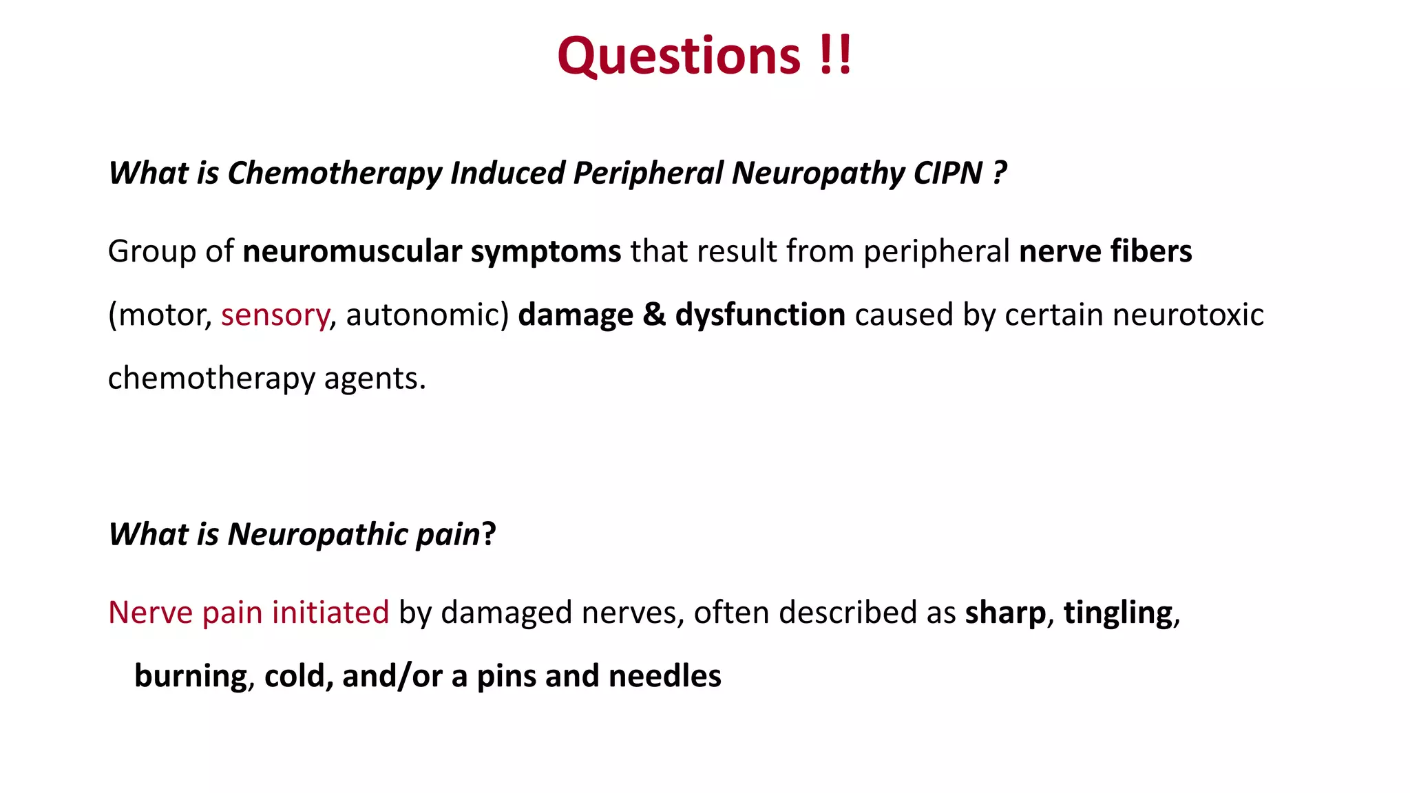 Chemotherapy Induced Peripheral Neuropathy PDF