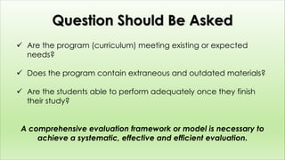 CIPP Evaluation Model | PDF