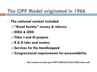 Comprehensive Overview of the CIPP Evaluation Model for Effective ...