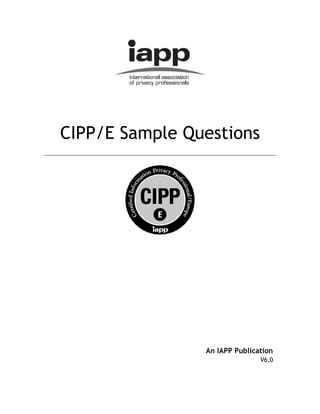 CIPM Zertifizierungsfragen