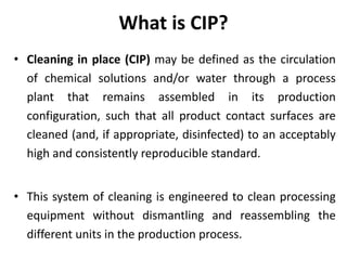 Understanding Cip Process CIP presentation - ensure safety and sanitation.pdf
