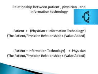 CLINICAL INFORMATICS ppt | PPTX