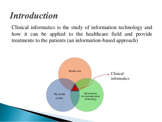 clinical informatics job description