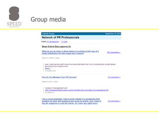 Group media 