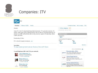 Companies: ITV 