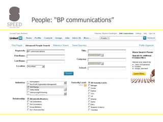 People: “BP communications” 