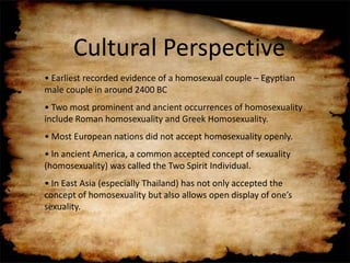 Role of parental and family dynamicsHEALTH RISKSProne to STDsAnal cancer