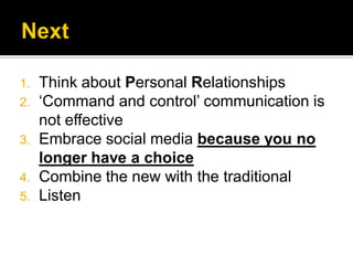 Next: Not Just The Here And Now