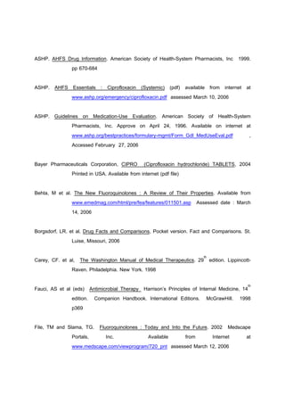 Ciprofloxacin hydochloride tablet n_due form1 | PDF
